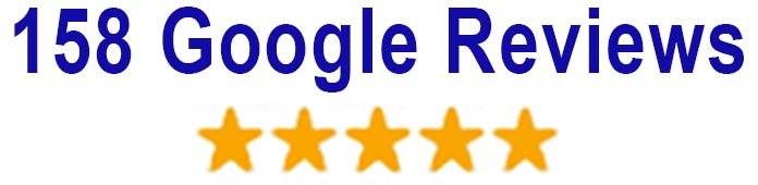 5 stars; Google Reviews